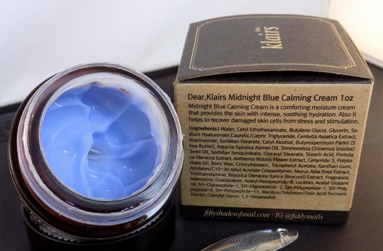 Klairs Midnight Blue Calming Cream/fiftyshadesofsnail.com