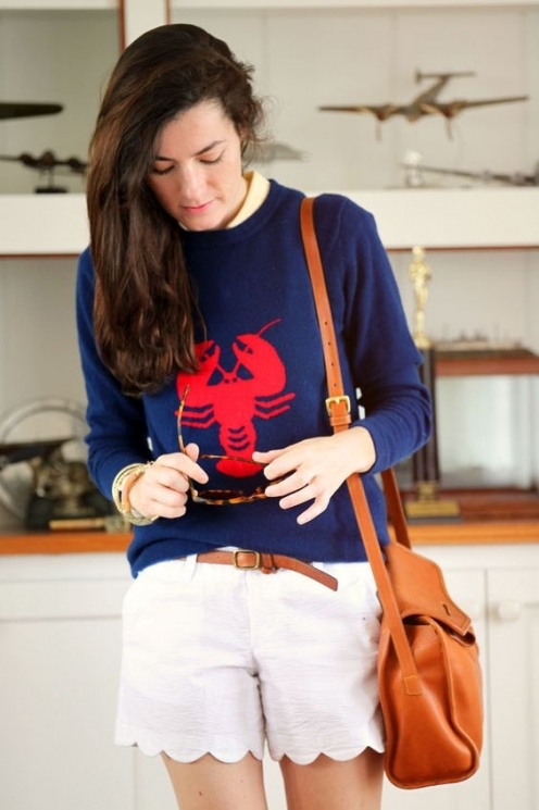 ilustrasi motif lobster/pinteret.com
