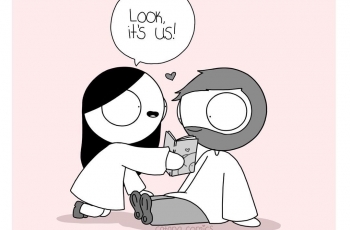 Ilustrasi dari Catanacomics Gambarkan Manisnya Momen Bareng Pacar