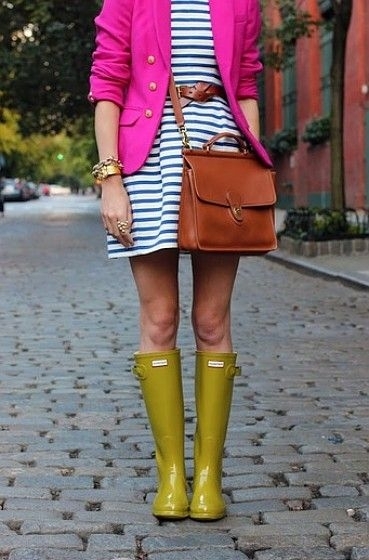 fashion hijau dan pink/pinterest.com
