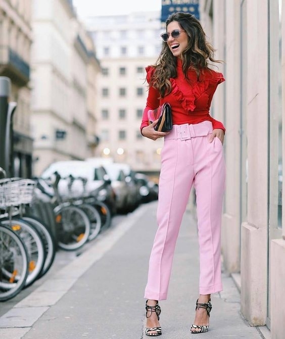 fashion pink dan merah/pinterest.com