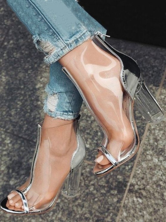 Transparant shoes / pinterest.com