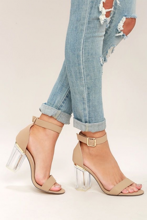 Lucite heels / pinterest.com