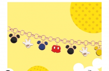 Super Cute, UBS Gold Rilis Koleksi Perhiasan Emas Mickey Mouse