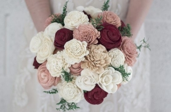 Round bouquets flowers / Pinterest.com