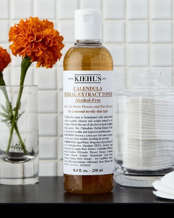 Kiehl's Calendula Herbal Extract Alcohol Free Toner/pinterest.com