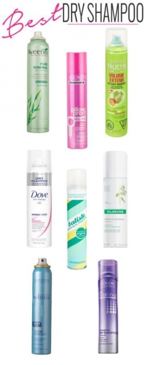 Dry shampoo. (Pinterest)