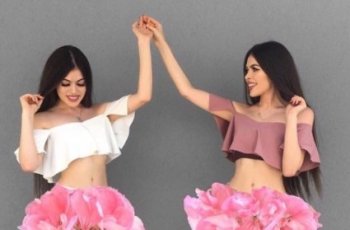 Gulcan dan Sahinur. (Instagram/@thegstwins)