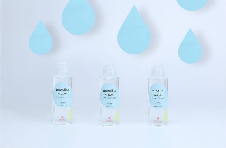 Emina Micellar Water Drop Cleanser. (Instagram/@eminacosmetics)