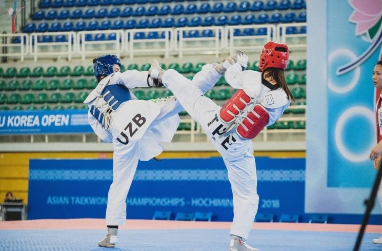 Atlet taekwondo Nigora Tursunkulova. (Instagram/@nigora_tkd)