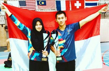 Manisnya Kisah Cinta Pasangan Atlet Silat Indonesia Ini