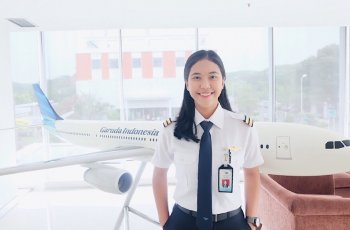 Tania Artawidjaya, Pilot Cantik yang Bikin Jatuh Cinta