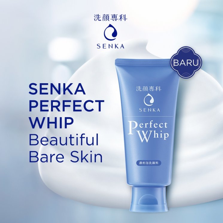 Senka Perfect Whip. (Instagram/@senkaindonesia)