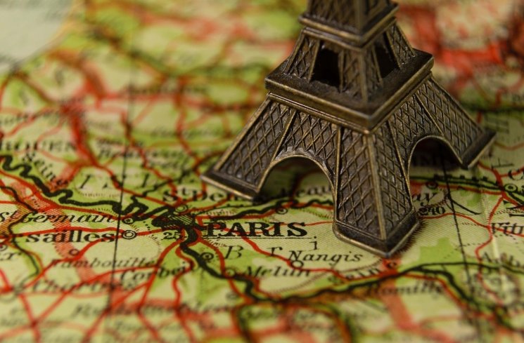 Peta Kota Paris. (Pixabay)