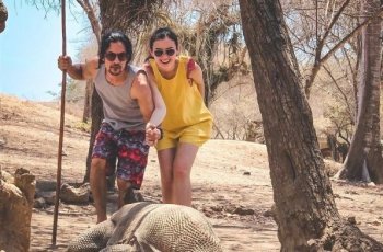Romantis, Potret Bulan Madu Kimberly Ryder dan Edward Akbar