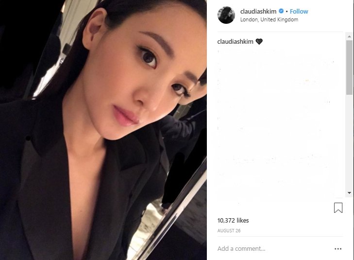 Claudia Kim, sang pemeran Nagini. (Instagram/@claudiashkim)