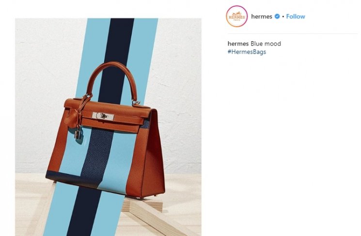 Hermes. (Instagram/@hermes)