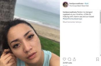 Makan Malam #dirumahaja, Video Kocak Hesti Purwadinata Bikin Ngakak