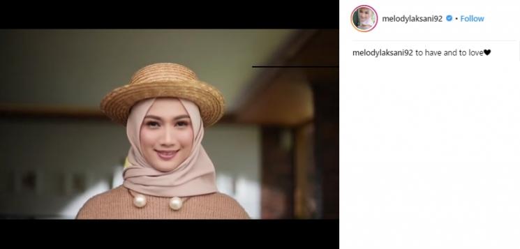 Video prewedding Melody. (Instagram/@melodylaksani92)