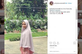 Bikin Hati Adem, 6 Potret Prilly Latuconsina Berhijab