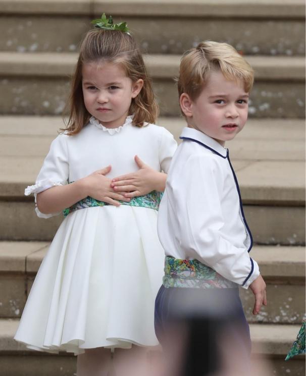 Pangeran George dan Putri Charlotte. (Instagram/@kensingtonroyal)