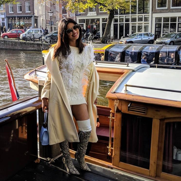 Pesta lajang Priyanka Chopra di Amsterdam. (Instagram/@priyankachopra)