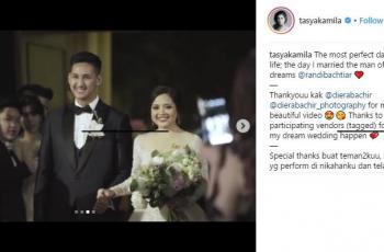 Tasya Kamila Unggah Video Pernikahan, Netizen Baper