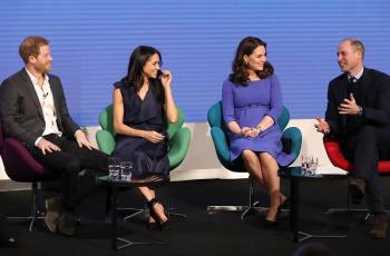Cium Pipi, Kate Middleton dan Meghan Markle Akur Lagi?