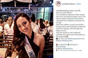 Gaya Vania Herlambang, Top 15 Miss Internasional 2018