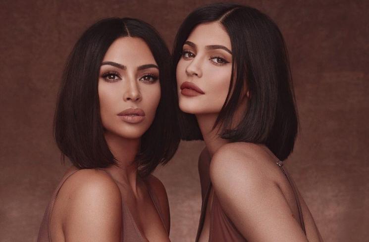 Kim Kardashian dan Kylie Jenner. (Instagram/@kimkardashian)