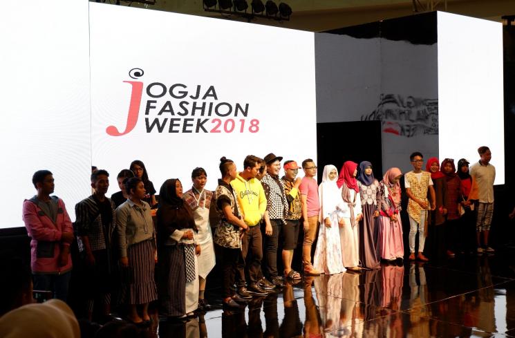 Opening ceremony, Jogja Fashion Week 2018. (Dewiku.com/Kintan Sekarwangi)