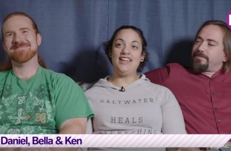 Daniel, Bella dan Ken. (Youtube/Barcroft TV)