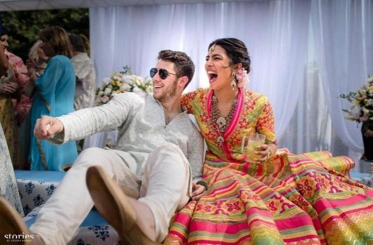 Pernikahan Priyanka Chopra dan Nick Jonas. (Instagram/@priyankachopra)