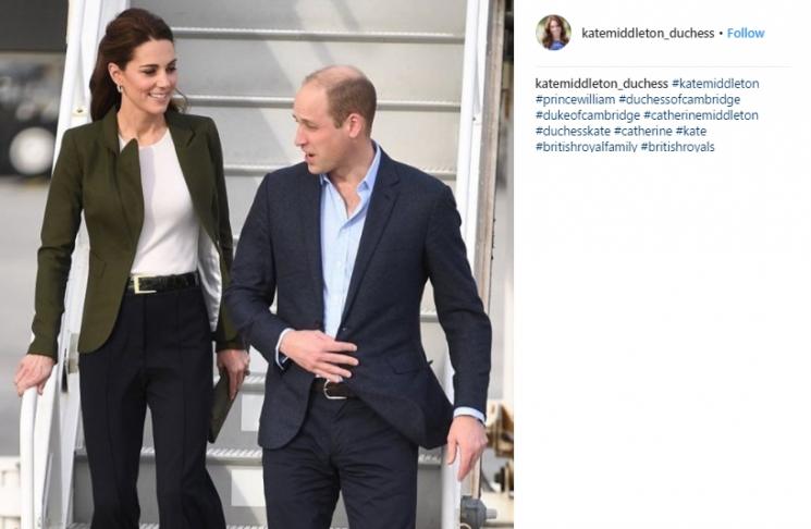Kate Middleton dan Pangeran William. (Instagram/@katemiddleton_duchess)
