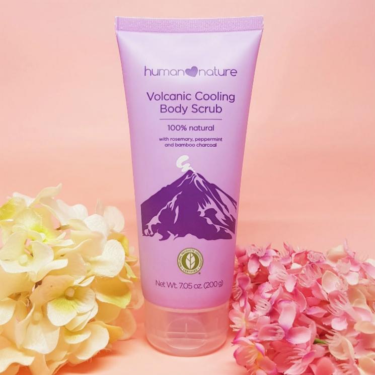 Human Nature Volcanic Cooling Body Scrub. (stylevanity)