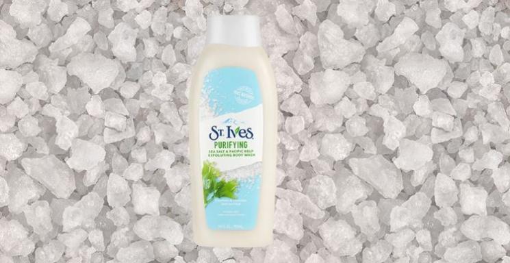 St.Ives Purifying Sea Salt & Pacific Kelp Body Wash. (stives)