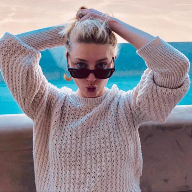 Gaya Amber Heard. (Instagram/@amberheard)