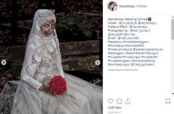 Pasangan Ini Foto Seperti Zombie, Hasilnya Bikin Merinding