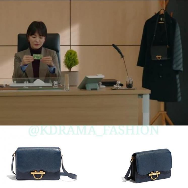 Tas mewah Song Hye Kyo di Drama Encounter. (Instagram/@kdrama_fashion)