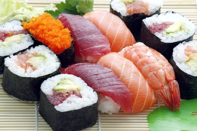 Ilustrasi sushi. (Pixabay)