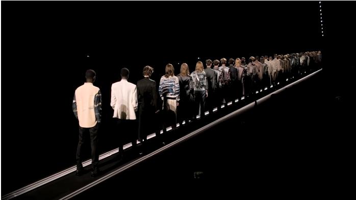 Dior Fall 2019 Menswear. (YouTube/FF Chanel