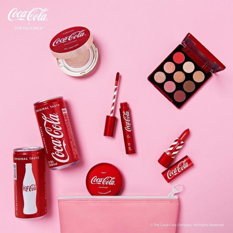 The face shop x coca cola. (Instagram/@thefaceshop.official)
