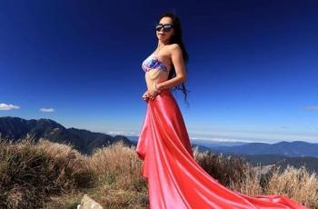 Gigi Wu, Pendaki Gunung Berbikini Tewas setelah Jatuh ke Jurang