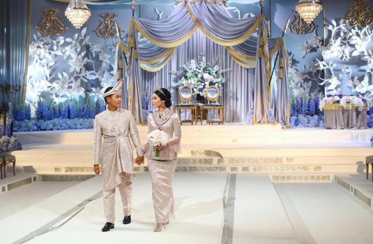 Tengku Iman Abdullah dan suami. (Instagram/@imanabdullah)