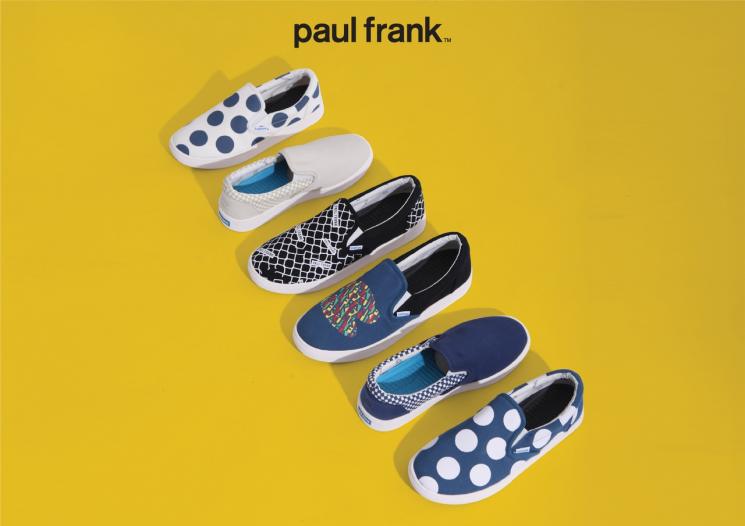 Koleksi sepatu slip on Paul Frank. (Istimewa/Dok.Metroxgroup/Paul Frank)