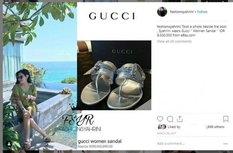 52 Sandal  Bulu Gucci  Yang Terbaru 