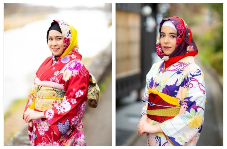 Hijab wagara. (www.id-kyoto.yumeyakata.com)