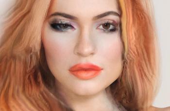 Wow! Intip Hasil Makeup Robot AI di Wajah Kylie Jenner