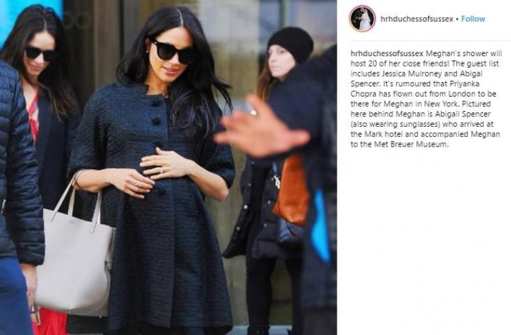 Meghan Markle gelar baby shower dengan sahabatnya di New York. (Instagram/@hrhduchessofsussex)