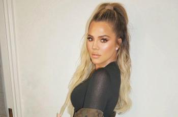 Jarang Dipamerkan, Rambut Asli Khloe Kardashian Sukses Bikin Terpana
